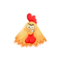 Chicken Angry Emoji