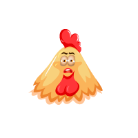 Chicken Sleepy Emoji