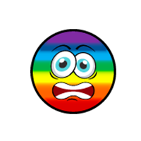 Rainbow Sad Emoji