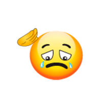 Salute Cry Emoji