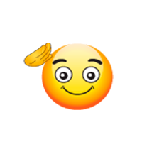 Salute Happy Emoji