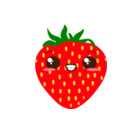 Strawberry Ha Ha Emoji