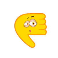 Thumbs Down Confused Emoji