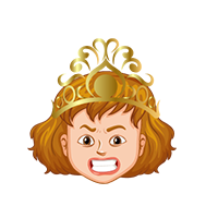 Queen Angry Emoji